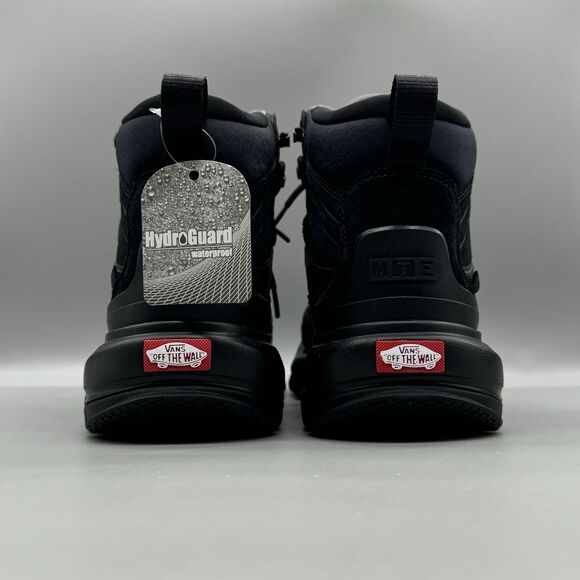 Vans MTE Crestline Waterproof Insulated Boots Black Size 10 Men's Outdooors Hike - Picture 5 of 9